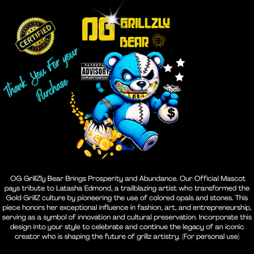 OG GrilZly Bear Transparent