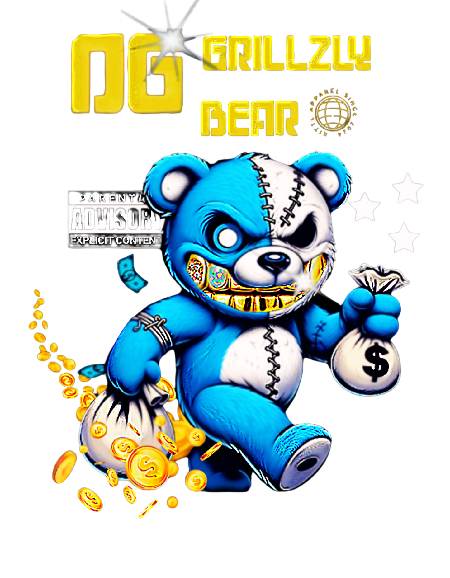 OG GrilZly Bear Transparent